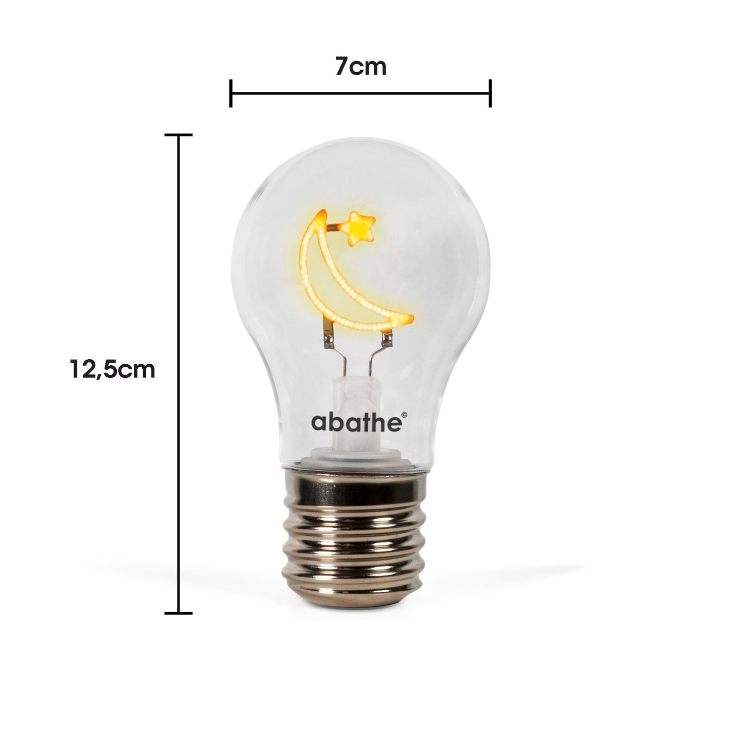 abathe LED-Akku Tischleuchte „bulb“ mini