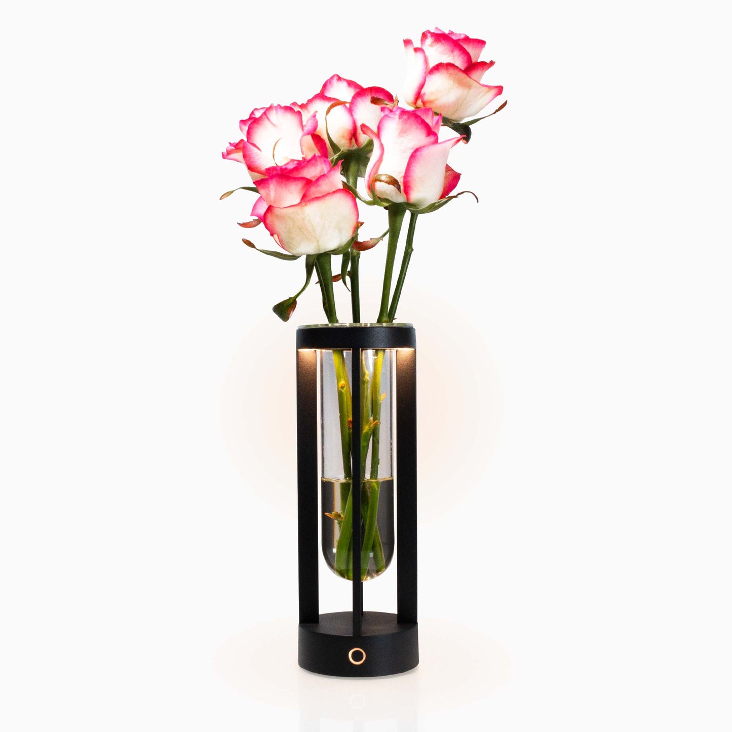 abathe Akku Tischleuchte "Vase" schwarz