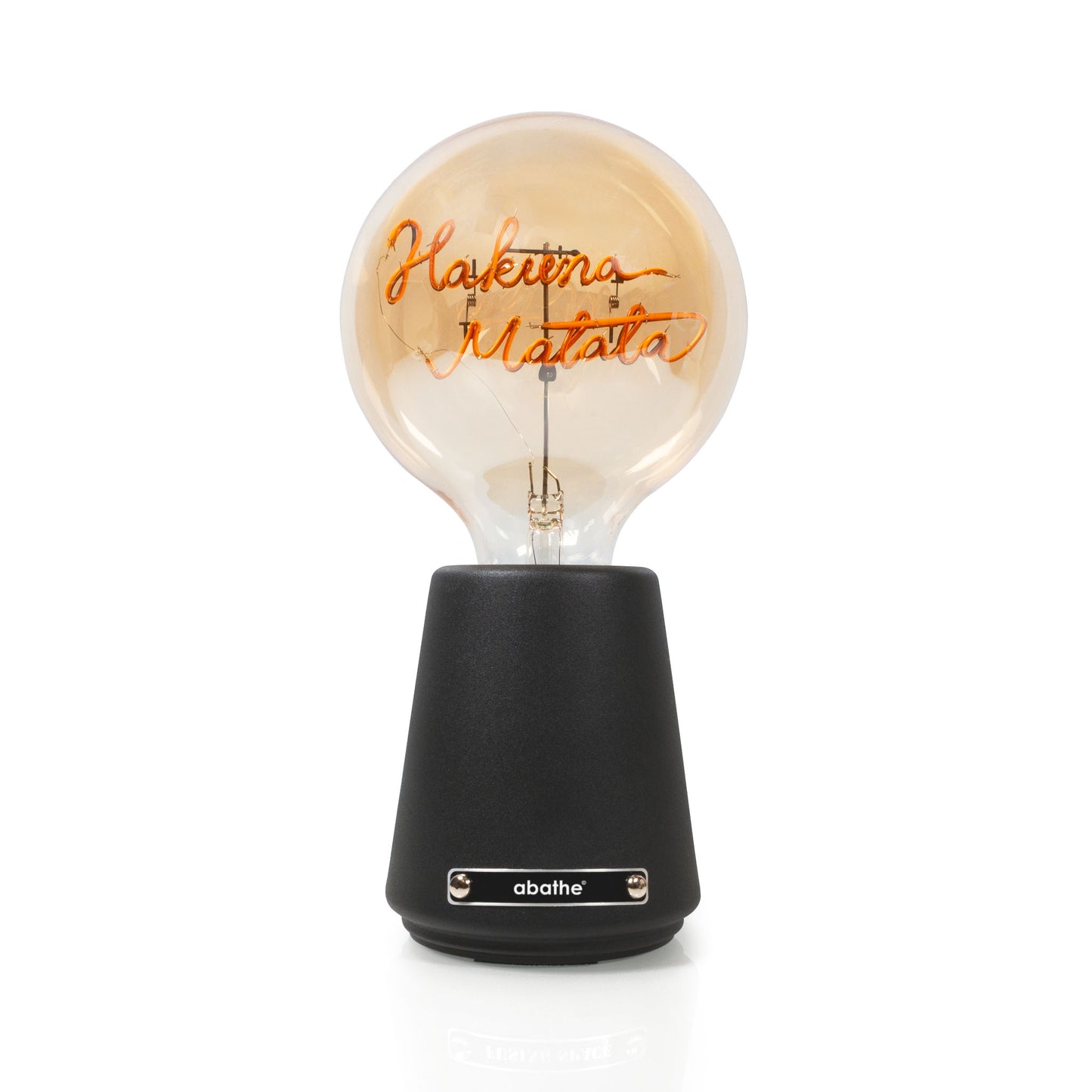 abathe LED-Akku Tischleuchte „bulb“