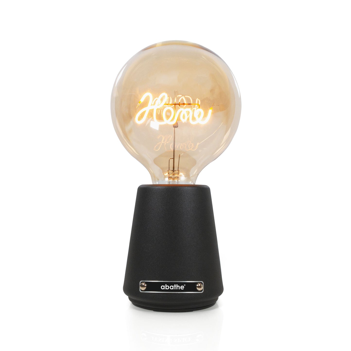 abathe LED-Akku Tischleuchte „bulb“