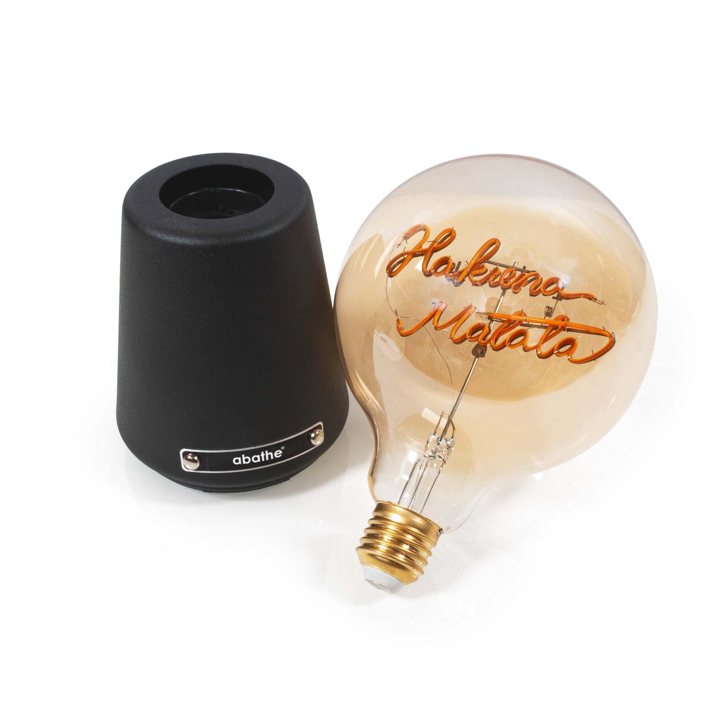 abathe LED-Akku Tischleuchte „bulb“