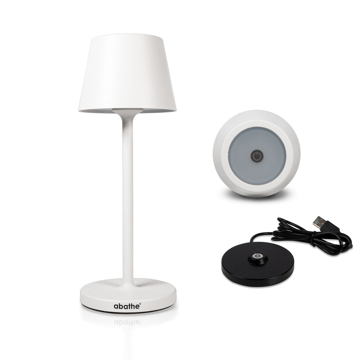 Lampe mit Aufladestation