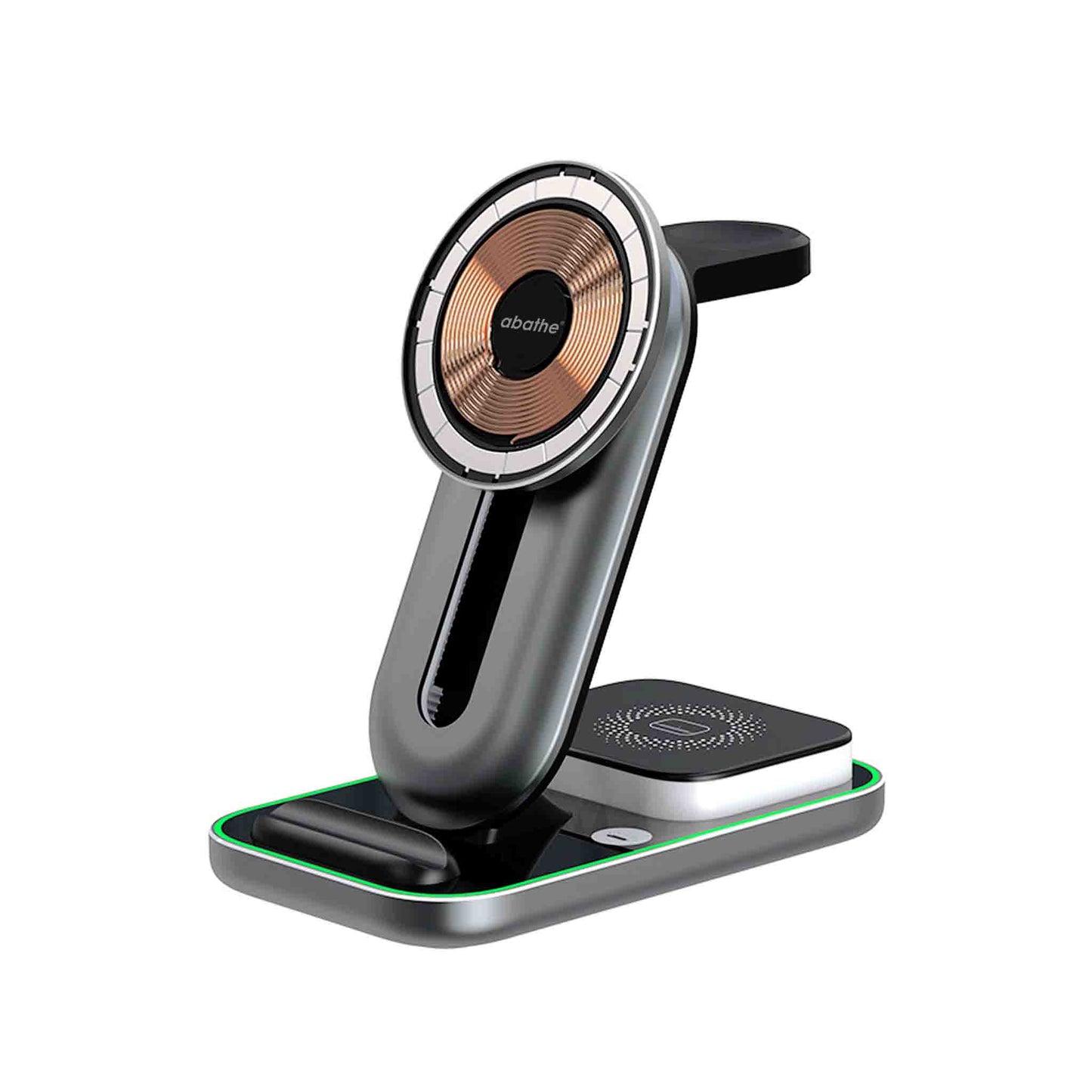 wireless Charger in Silber