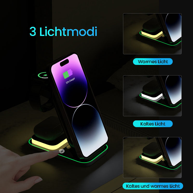 3 verschiedene Lichtmodi
