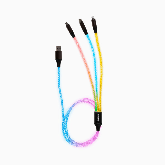 abathe 3in1 RGB LED Gaming Kabel