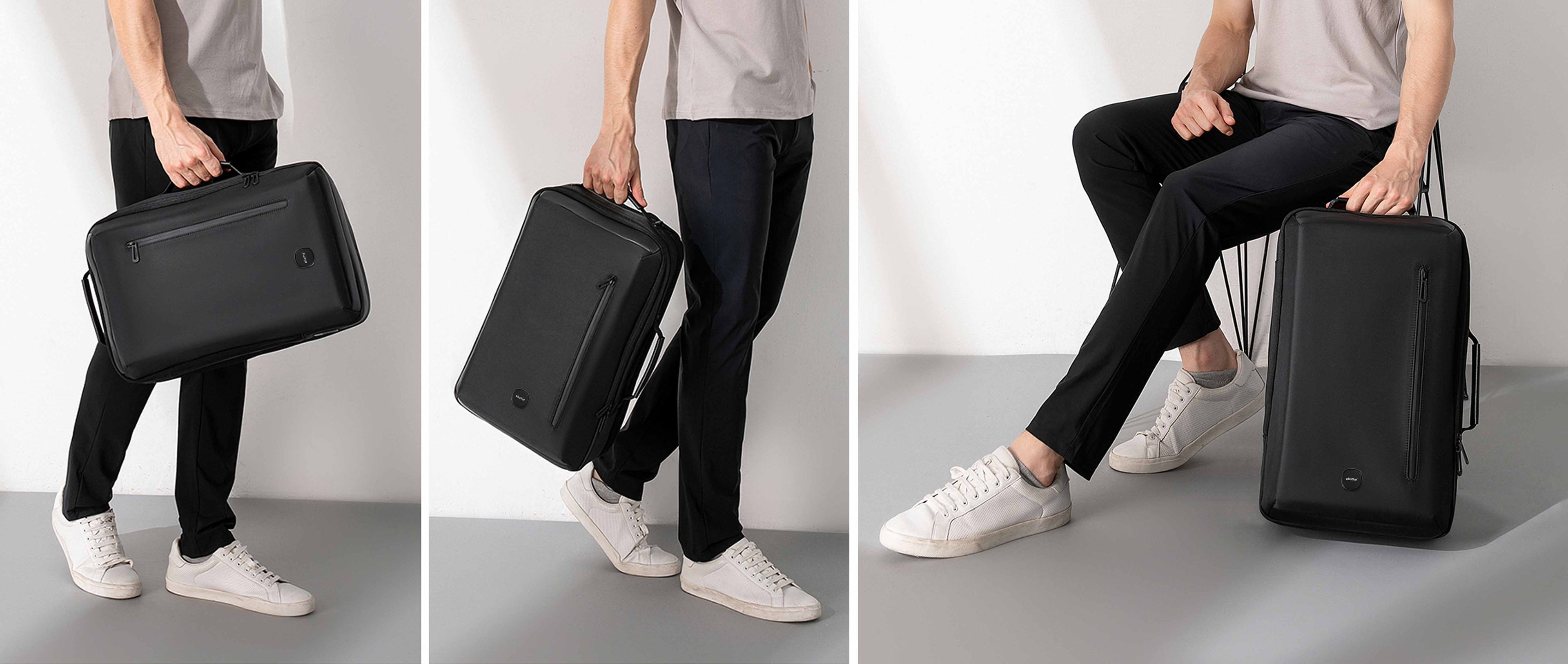 3 Mood Bilder von dem Business Rucksack