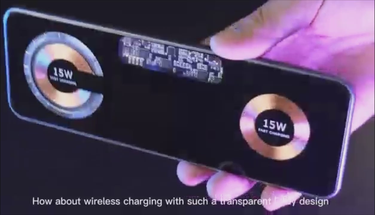 Wireless Charger im Einsatz